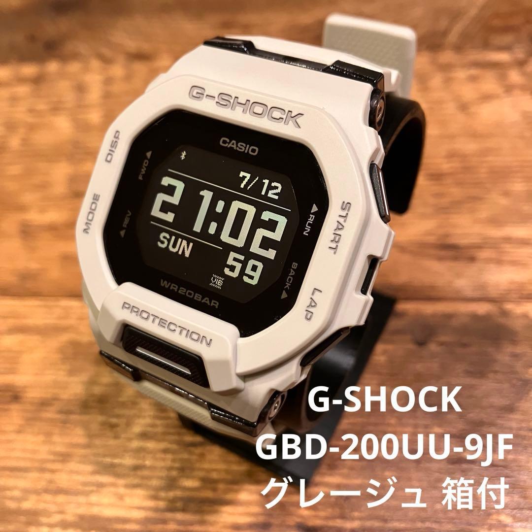 Used Good condition G-SHOCK GBD-200UU-9JF Greige with box
