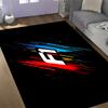 F1 Driver Number Chart Area Rug Design for Decorate Room Balcony Game Room Hallway Anti-slip Rug Anime Office Decor Best for Christmas