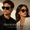 Vintage Square Sunglasses Men Women Retro Brand Designer Black Sun Glasses Unisex Ins Popular Shades UV400 Eyewear