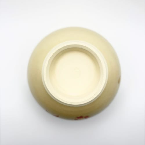 Okadaen Tea Ceremony Practice Set (Tea Bowl/Unkin Design with Cherry Blossom and Maple Leaves, Chasen, Chashaku, Chasen Strainer, Matcha Canister) Beg