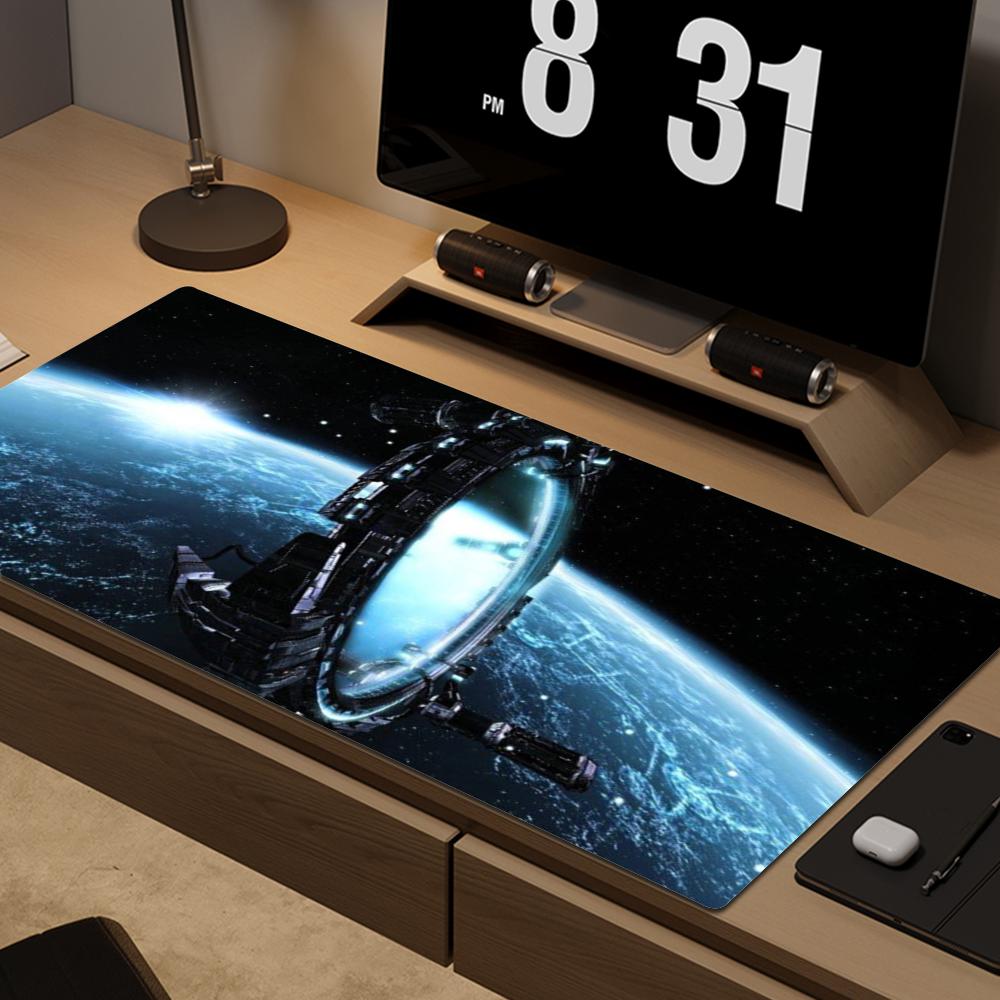 Podkładka pod mysz Stargate 900x400mm Modna Duża XL do laptopa Komputera Myszy Podkładka do gier Podkładka pod mysz HD Duża XL na biurko Gracza Mata na klawiaturę do gry Fajne