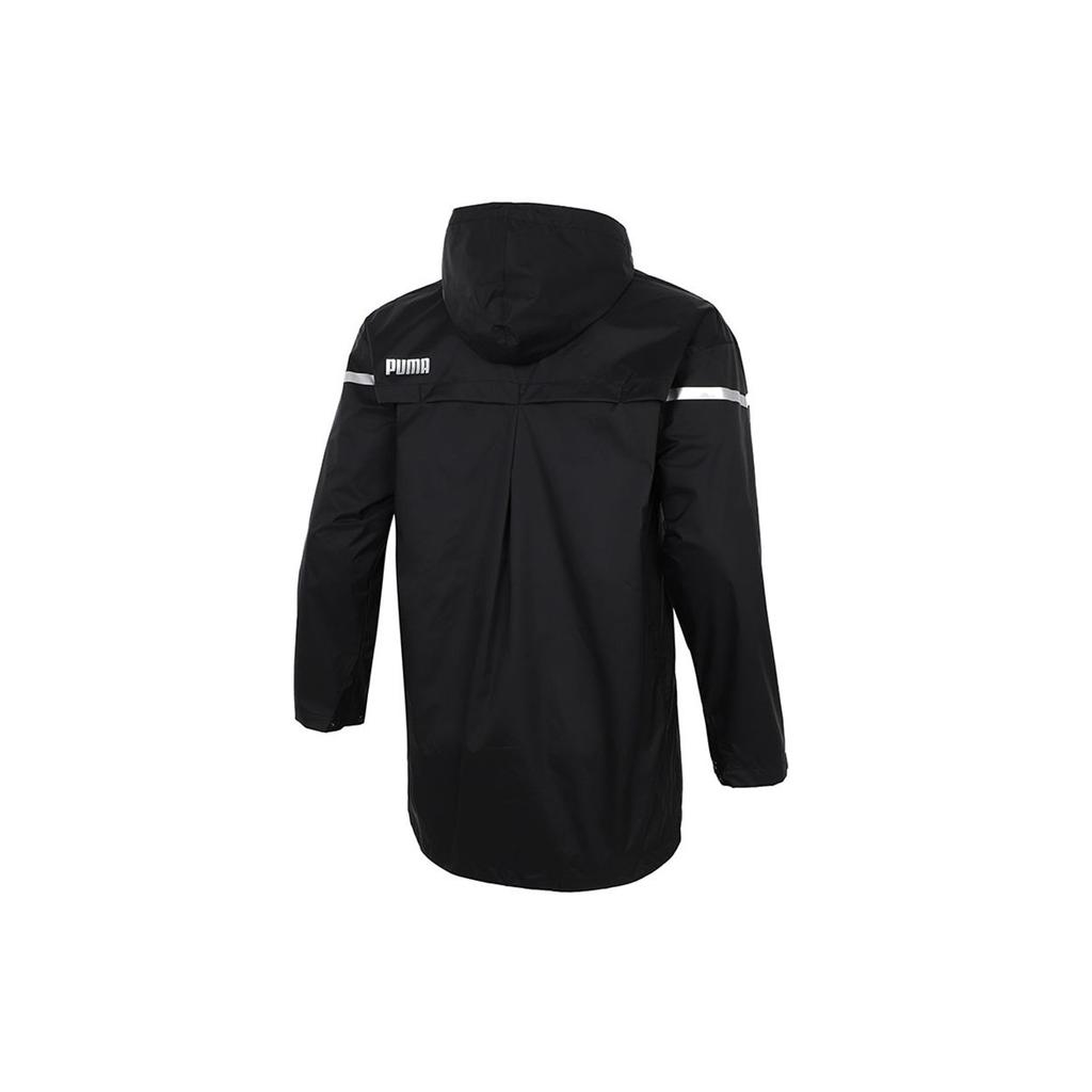 Puma Sports Casual Windproof Hooded Woven Jacket Men Jacket Black 846293-01