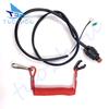 66T-82575-01 Kill Stop Switch 2 Stroke 15HP 30HP 40HP For Yamaha Outboard Motor Boat Accessories Marine