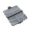 9 Compartments Plastic Box of Rigs Hooks Hooks Baits for Fishing