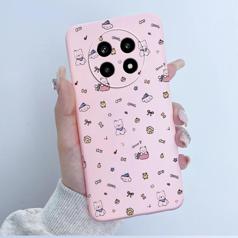 For Realme 13 Plus 5G Case Soft TPU Silicone Cover Lovely Cartoon Panda Astronaut Phone Case For Realme 13+ Global Coque Funda