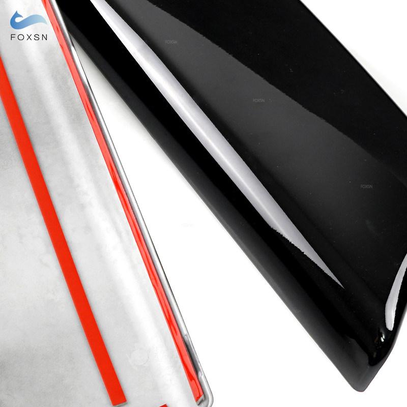 ABS Bright Black Car Accessories Center Control Armrest Box Cover Trim For Mercedes Benz C GLC Class W205 X253 2015 2016