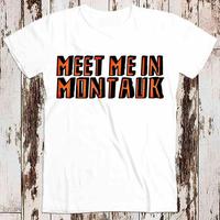 Cotton Meet Me in Montauk Eternal Sunshine of The Spotless Mind Tee Top Super Cool Newage Fashion Design Unisex Ladies T Shirt 4XL