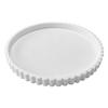 Circular Coffee Table Decor Tray Jewelry Trinket Dish Silicone Non-Slip Design Candle Coaster Kitchen Sink Soaps Tray