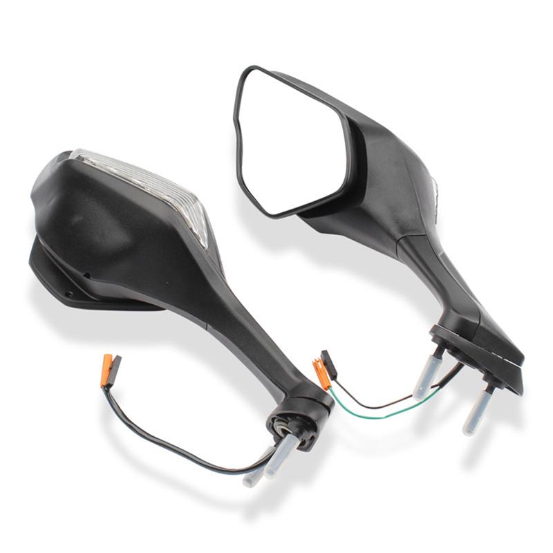 Motorcycle Mirror Turn Signals Light Rear View Rearview Mirrors For Honda CBR1000RR CBR 1000 RR CBR1000 RR 2017- Parts-A87Q