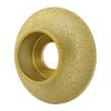 Edges Grinding Wheel 3 Inch 60 Grit Profile Hand Wheel for 20mm Thick Ceramic Tiles Quartz Marble Granite