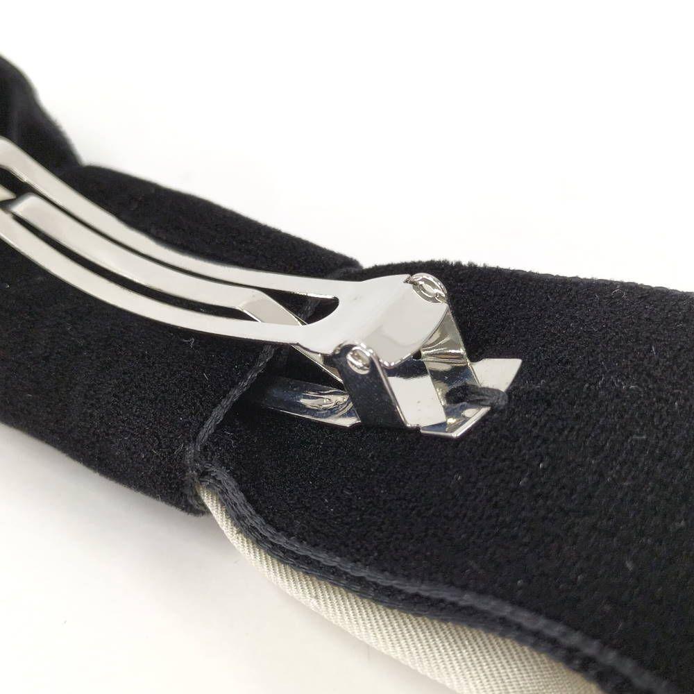 Used CHANEL Ribbon Barrette 24B