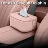 For BYD Seagull Dolphin Surf Atto 1 Car Tissue Holder Bag Seat Back Armrest Storage Pouch