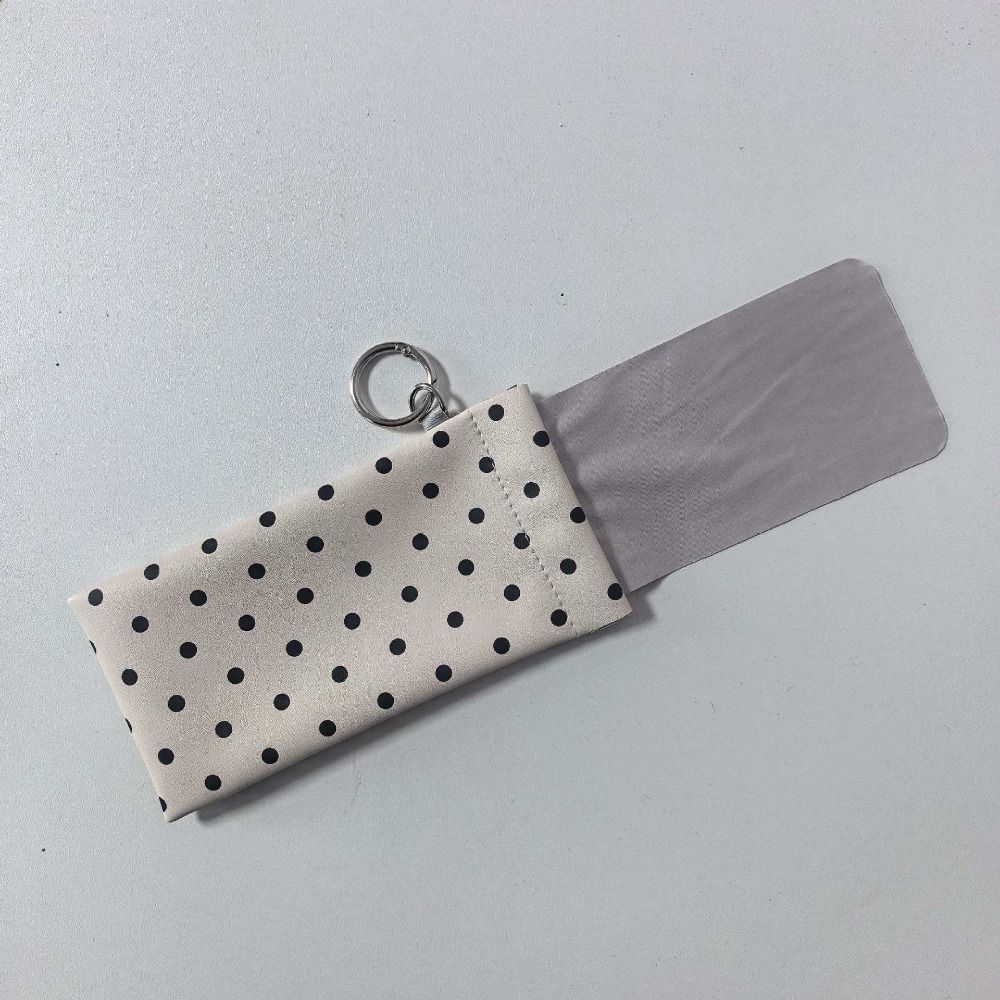 Tragbare Feder-Selbstschluss-Brillentasche Leder-Brillenaufbewahrungstasche Brillenetui Schutzhülle