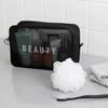 3Pcs Set Women Mesh Cosmetic Bag Travel Storage Makeup Bag Organizer Female Make Up Wash Pouch Portable Toiletry Beauty Case