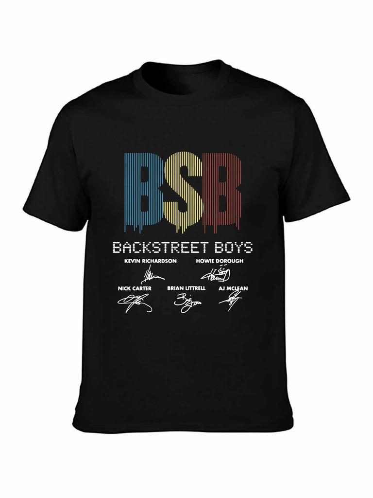 BSB backstreet boys signature shirt