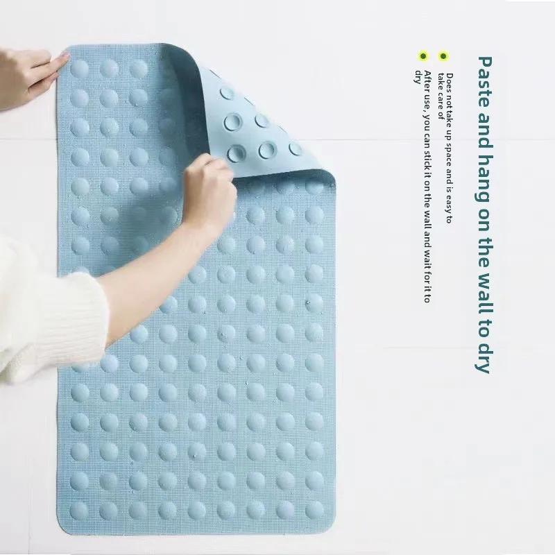 Bathroom Mat Anti-slip Grip Mat Soft Shower Massage Mat Bathtub Carpet Shower Mat Floor Mats Hotel High End Feel 2025