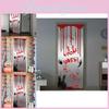 Spooktacular Halloween Decoration Blood Handprint Door Sticker For Ghostly Home Setup
