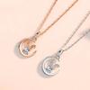 Exquisite Moon Rabbit Necklace Temperament Daily Versatile