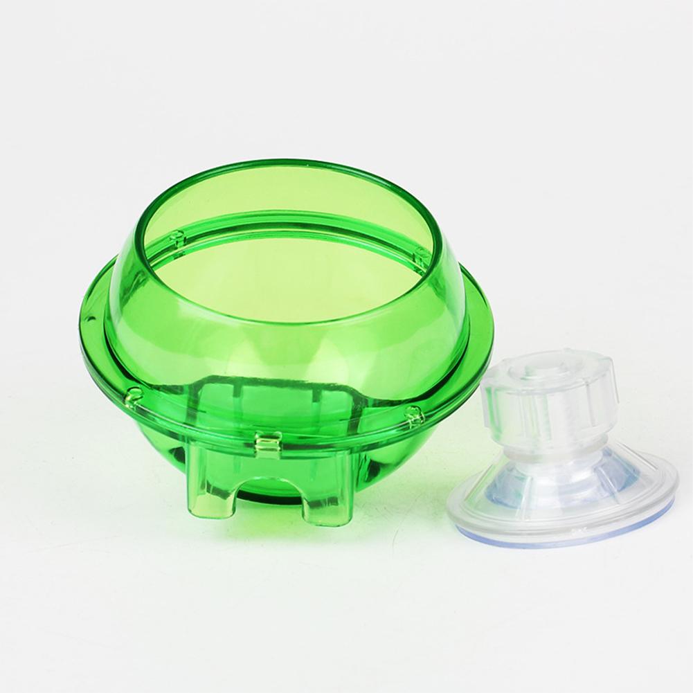 ABS Suction Cup Reptile Feeder Chameleon Feeding Food Bowl Escape Proof Worm Dish For Chameleon Iguana Lizard Reptile