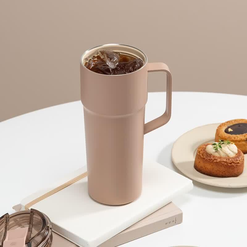 LocknLock Ceramic-Coated Insulated Mocha Cup