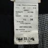 Emporio Armani Check Pattern Wool Pants 38 Black X White Women Used