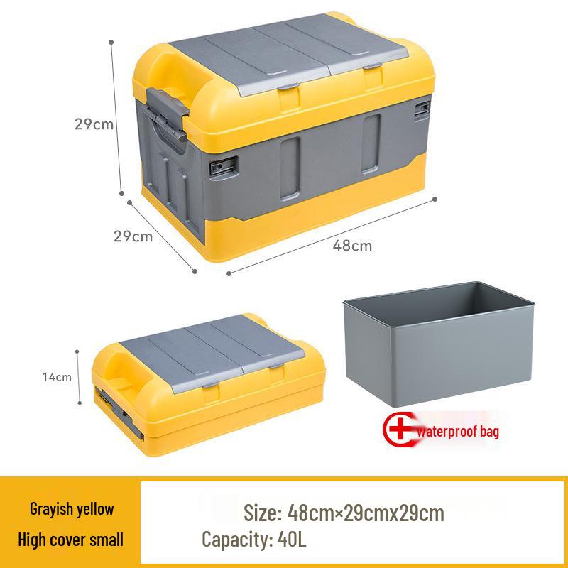 Organizator pliabil pentru depozitare camping portbagaj auto