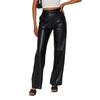 Leggings Donna 2024 in Pelle PU ad Alta Elasticità - Moda Europea e Americana
