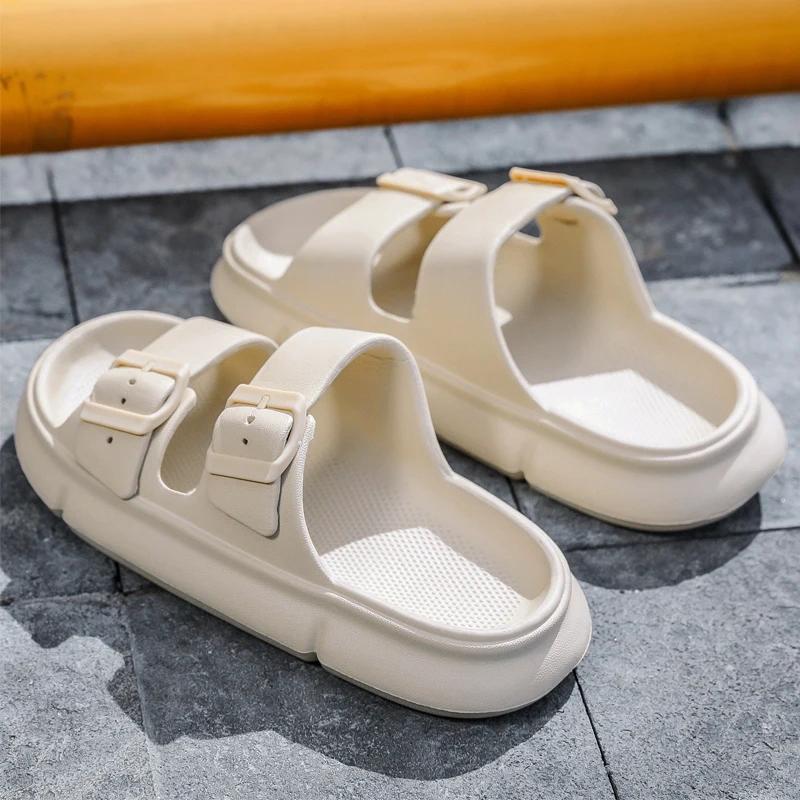 

Fashion Men s Shoes Summer New Men s Slippers Anti Slip and Odor Sandals Women s Men s Outdoor Beach Sandals 45 хаки