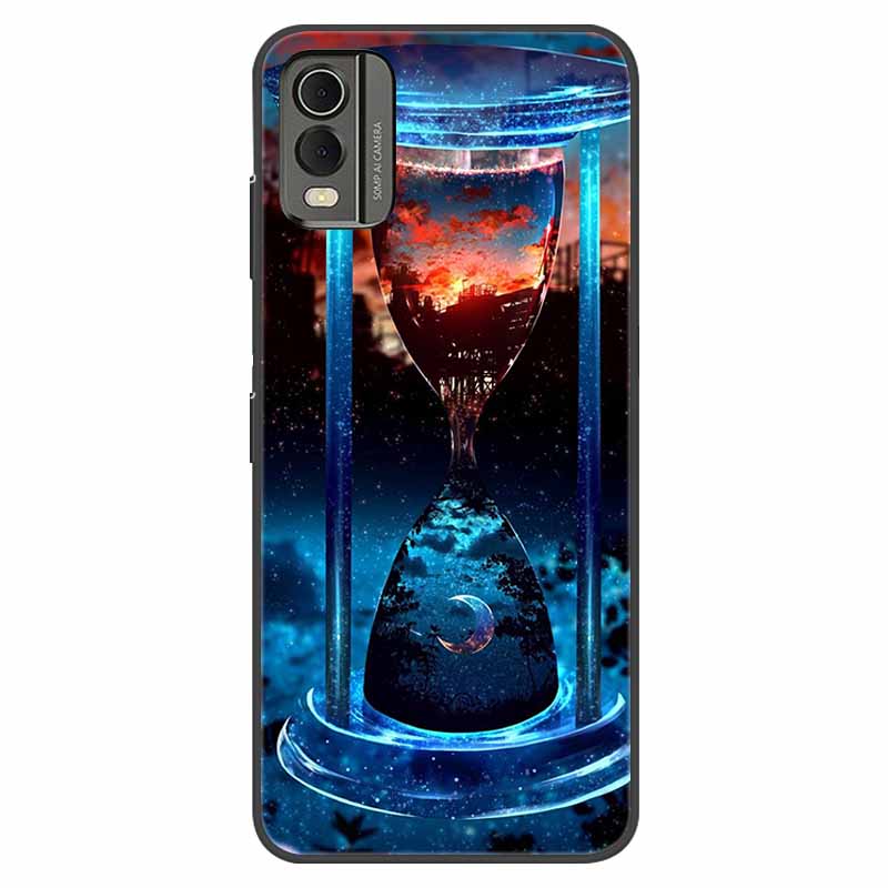 For Nokia C32 Case Shockproof Soft silicone TPU Back Cover For Nokia C32 C 32 Phone Cases NokiaC32 Cute Cartoon Fundas Shells