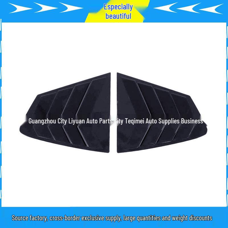 Mazda 3 Axela 2020 Rear Window Sunshade Sticker Blinds Matte Black