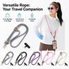 Anti-lost Mobile Phone Anti-lost Rope Adjustable Long Chain Neck Straps  Outdoor Use