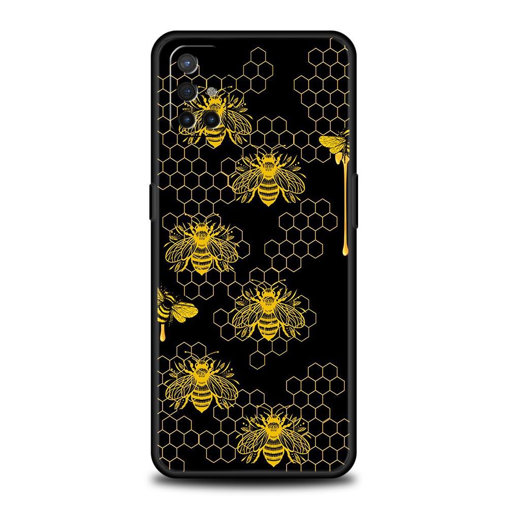 Bee Honey Phone Case For OnePlus 13 12 11 10 9 8 7T Pro 13R 12R 10R 9RT 8T Nord N200 N30 2T CE 2 3 5G Lite Soft Cover