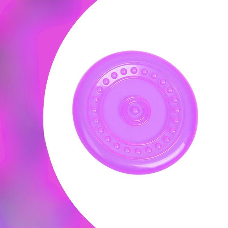 

Большая игрушка-фрисби для питомца Золотистый ретривер, мягкая, для кусания и легкая для бросания, летающая тарелка для собаки, принадлежности для дрессировки на открытом воздухе Small фиолетовый