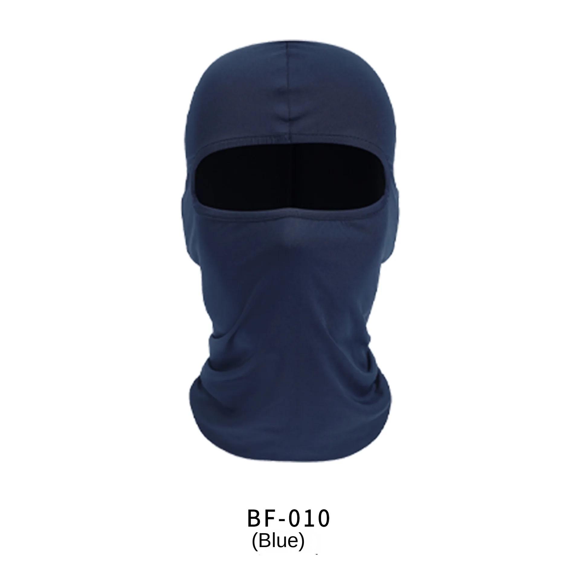 

Солнцезащитный крем для улицы, летняя мотоциклетная маска для лица, бандана, шарф, дышащая велосипедная кепка, лыжная маска, головной убор для кемпинга, велосипеда тёмно-синий