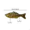 7 Segment Fishing Bait with Hook for Crappie Salmon Bluegill