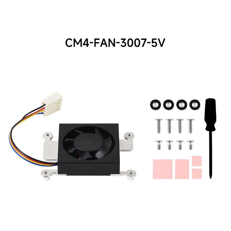 Raspberry Pi CM4 Low Noise Cooling Fan with Heatsink Sticker
