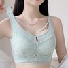Lace Lingerie Women's Adjustable Bra Thin Breathable Gathering and Seamless Bra Push Up Bra