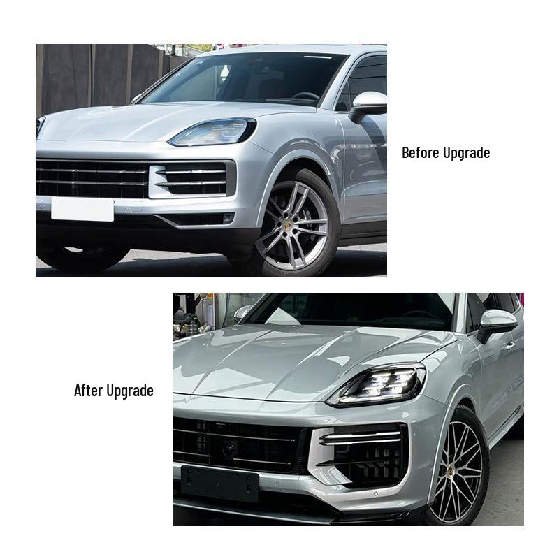 Porsche Cayenne 9Y0.2 Turbo Upgrade Kit: Front & Rear Bumpers
