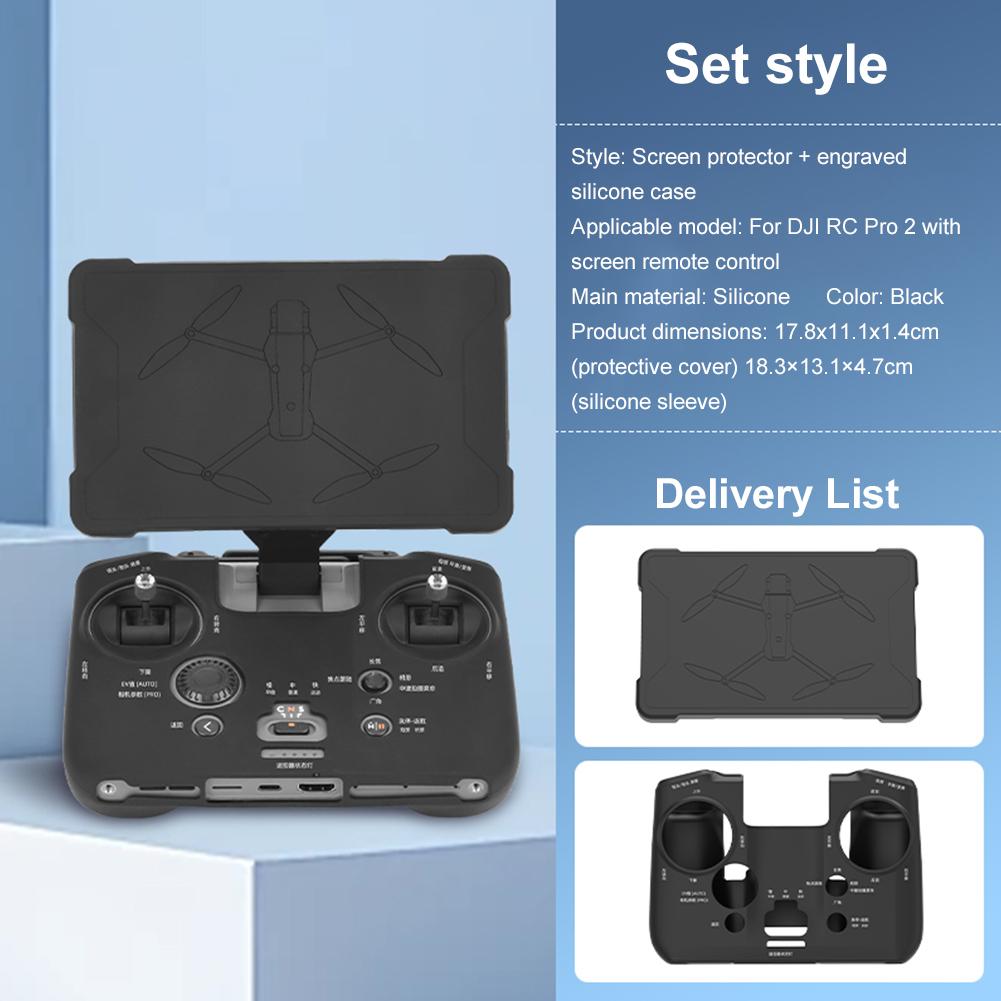 Remote Control Silicone Cover Anti-collision Remote Control Sleeve Screen Protection Cover for DJI Mavic 4pro Drone Accessories