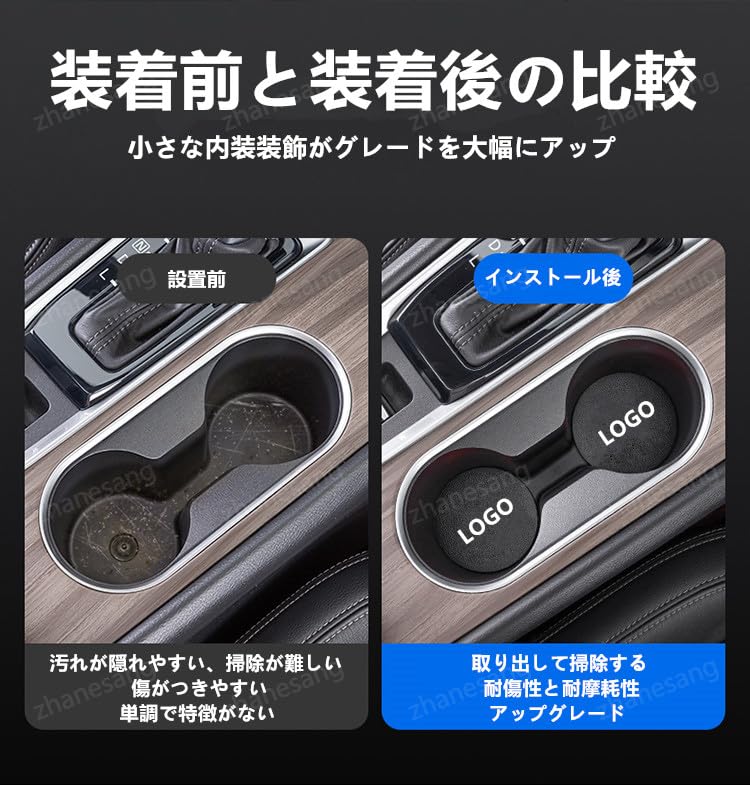 HARRIER Car Coaster Round Drink Coaster Harrier 30 Series 80 Series 60 Series 65