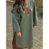 Indyjski Pakistański Styl Salwar Kameez Damski Ubranie na Imprezę Bawełniany Kurti Zestaw Palazzo