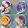 Flying Saucers Disc Launcher Kids Flying Toys Pull String Throw Catch Outdoor Sport Propeller Children Toys Gift for Boys Girls
