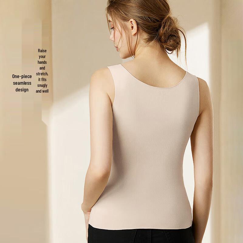 Urban Beauty Women's Graphene Thermal Vest with Built-in Bra