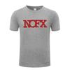 Hudba Punk Rock Trička NOFX Unisex Hip Hop Krátký rukáv O Výstřih Bavlněné Unisex tričko Cool Funny Streetwear Top Tričko Velká velikost Léto