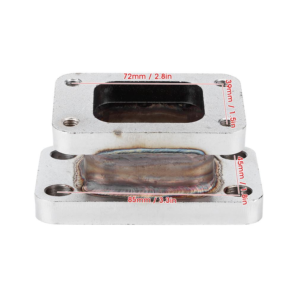T2 to T3 Turbocharger Manifold Flange Adapter Swap Conversion for T25/T28