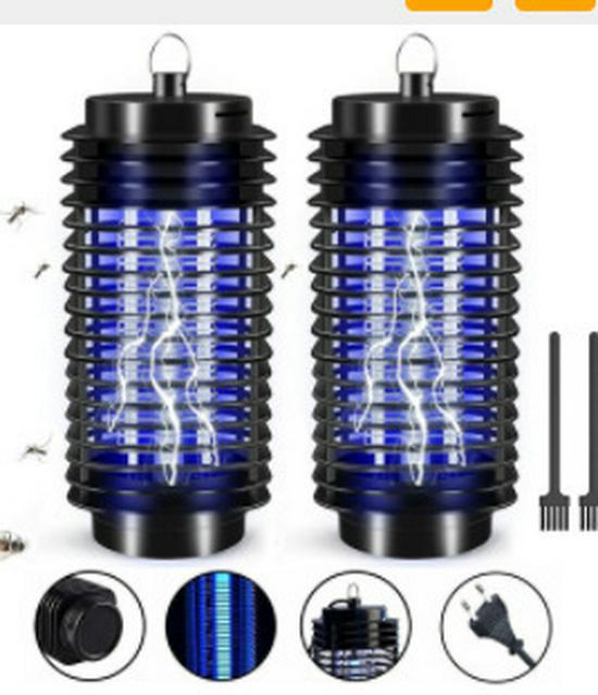 "Lampă LED Fotocatalitică Silențioasă pentru Uciderea Țânțarilor - Repelent Electronic pentru Țânțari Fără Radiații & Cadou"