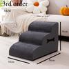 Safety Ramps Pet Stairs for Small Dogs Cats Non Slip Washable Foam Steps Climbing Ladder for Sofa Bed Accessories Dog Ramp