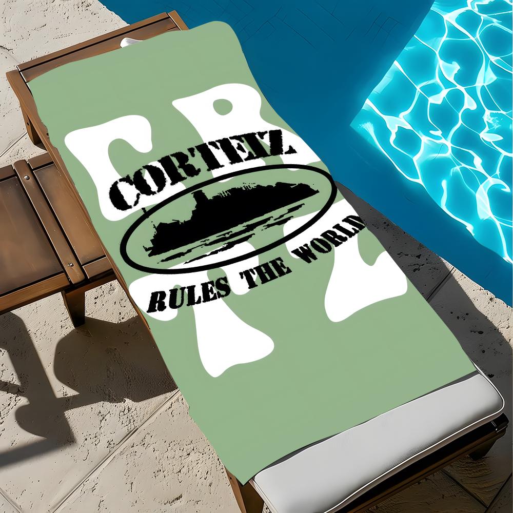 Marke C-Corteizs Handtuch Handtuch Weich Pool Geschenk Für Reise Fitnessstudio Dusche Kühl Camping Schnelltrocknend Sport Großes Strandtuch