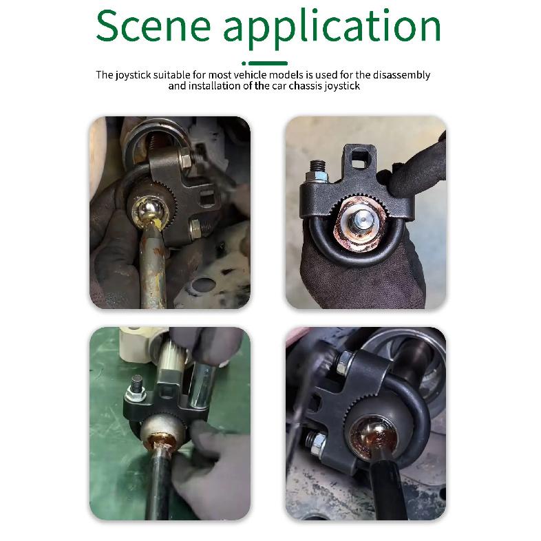 3/8 Inch Inner Tie Rod Removal Tool, Car Steering Ball Joint Disassembly Maintenance Tool, Professional Auto Repair Tool