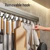 Mingpan Punch-Free Space Aluminum Kitchen Utensil Rack